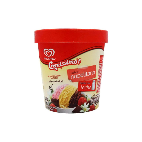 Helado holanda 473 ml napolitano