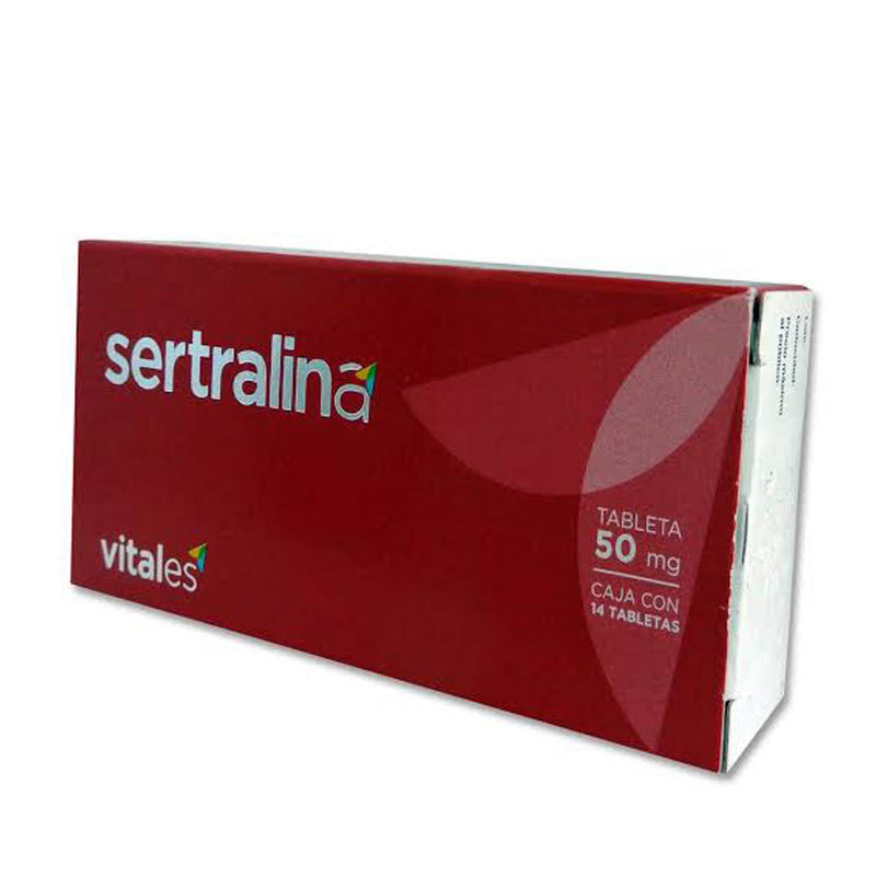 Sertralina 14 tabletas 50mg ph upjohn