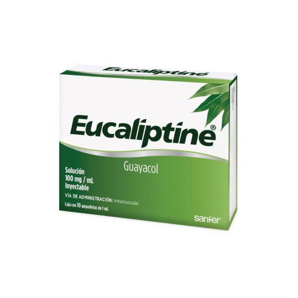 Eucaliptine 10 ampolletas 1ml