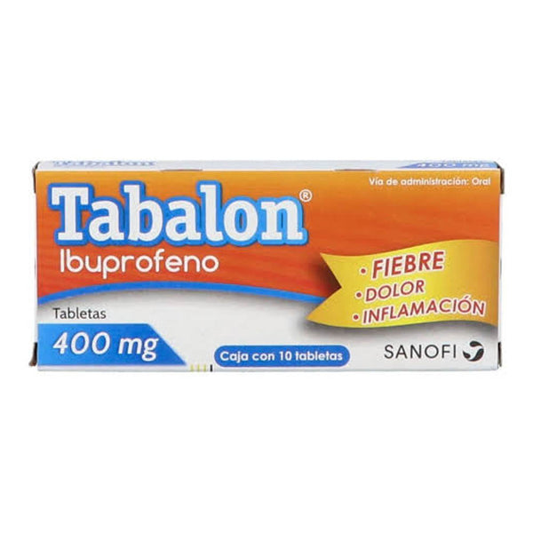 Tabletasalon 10 tabletas 400mg ibuprofeno