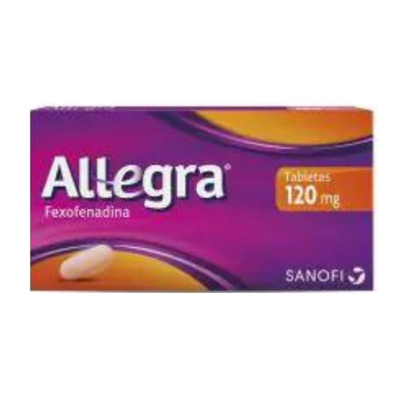 Allegra 10 comprimidos 120mg fexofenadina