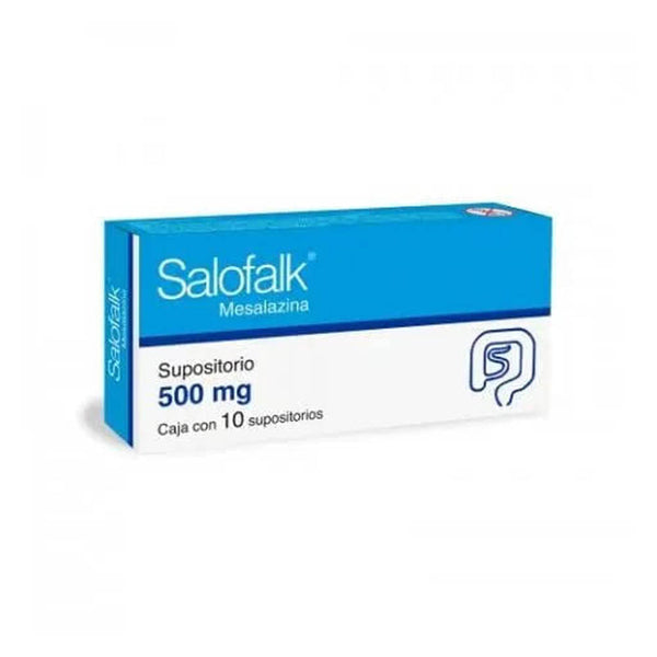 Salofalk 500 mg sups caja con 10