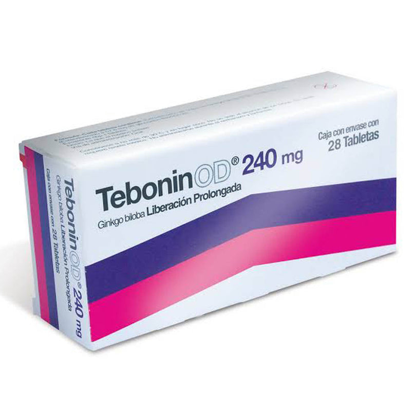 Tebonin od 240mg tabletas con 28