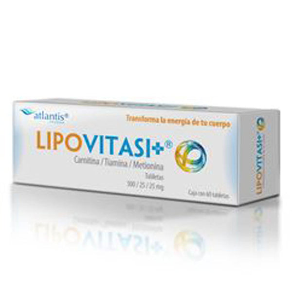 Carnitina-tiamina-metionina 300 mg./25 mg./25 mg. comprimidos con 60 (lipovitasi-or)
