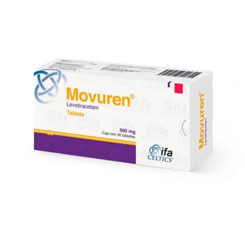 Movuren 30 capsulas 500mg