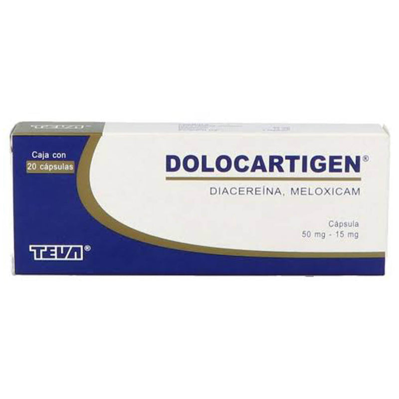 Dolocartigen 20 capsulas