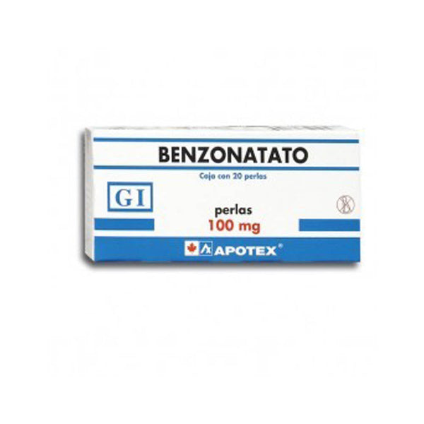 Benzonatato 100 mg. perlas con 20 (protein )