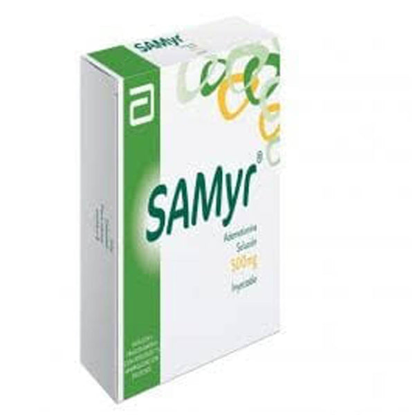 Samyr solucion inyectables 500mg
