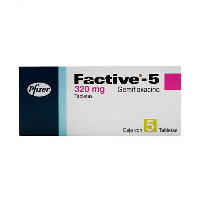 Factive 5 5 tabletas 320mg