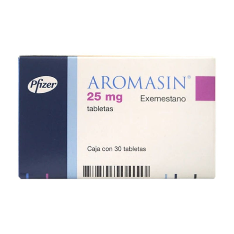 Aromasin 30 grageas 25mg e