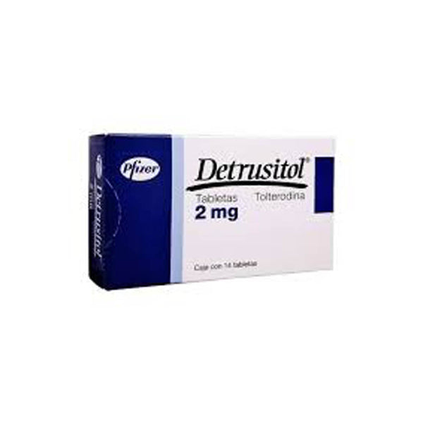 Detrusitol 14 tabletas 2mg