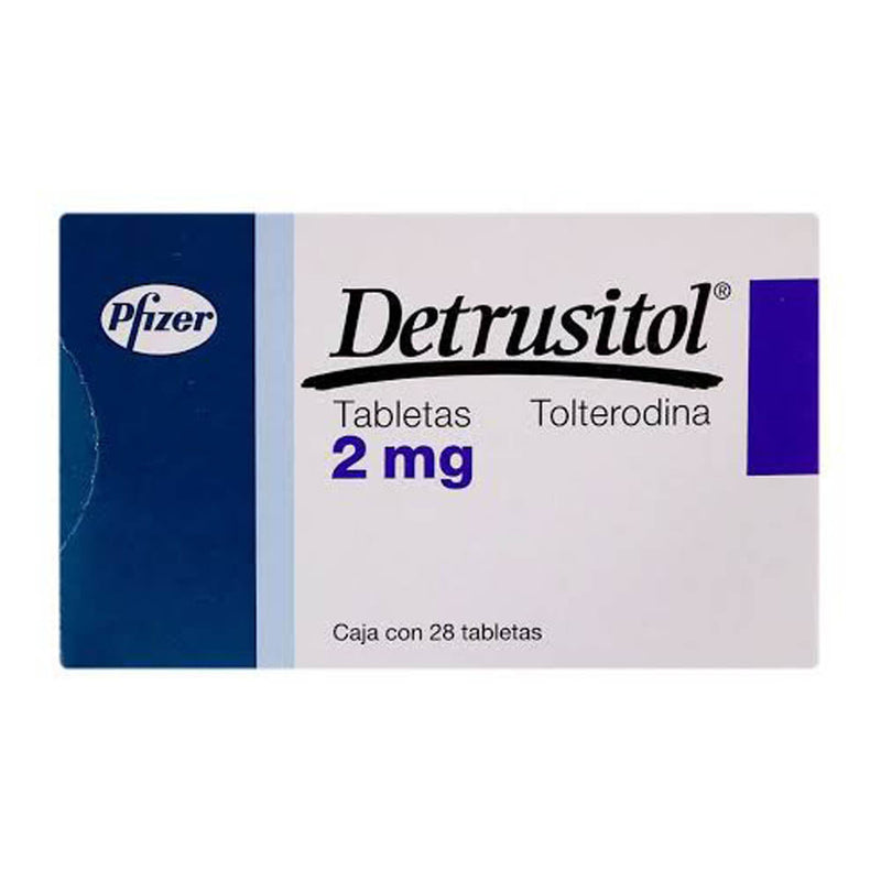 Detrusitol 28 tabletas 2mg