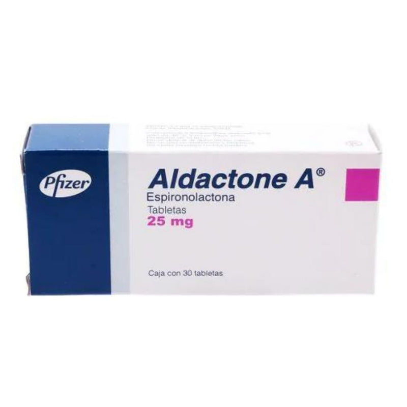 Aldactone-a 30 tabletas 25mg
