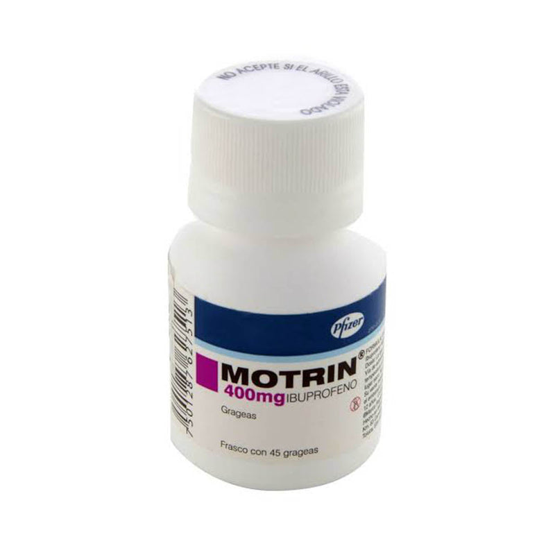 Motrin 45 grageas 400mg