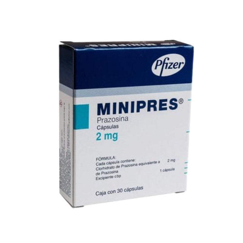 Minipres 30 capsulas 2mg