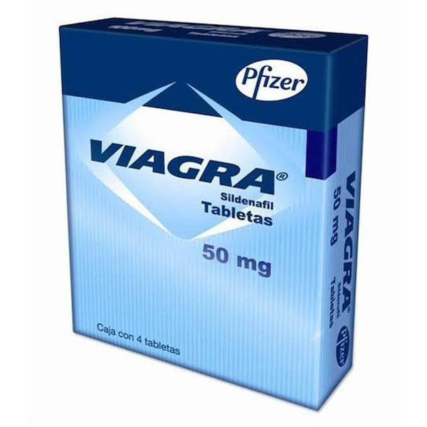 Viagra 4 tabletas 50mg
