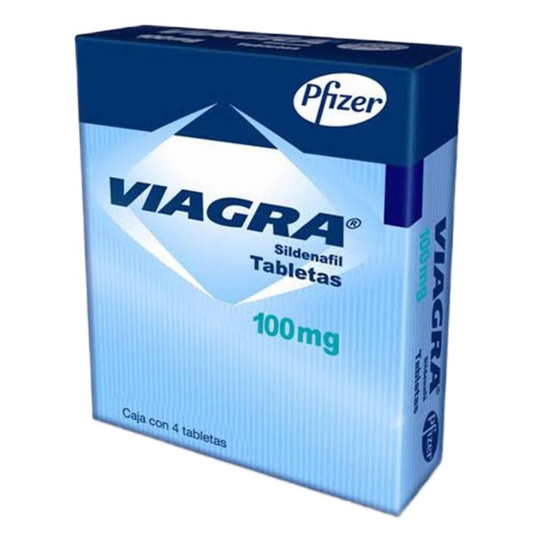 Viagra 4 tabletas 100mg