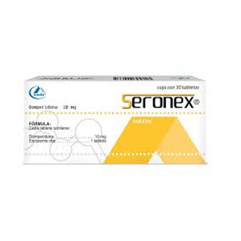 Seronex 30 tabletas 10mg