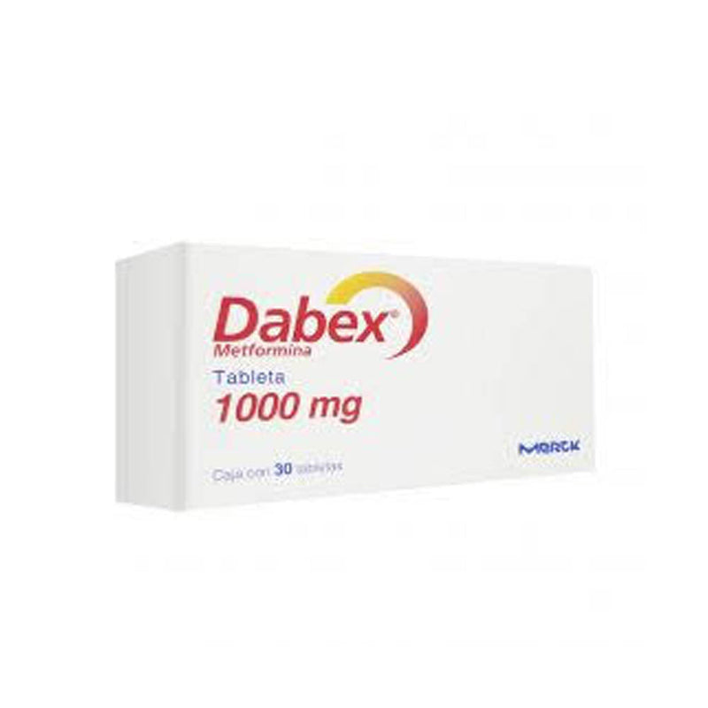 Dabex 30 tabletas 1000mg