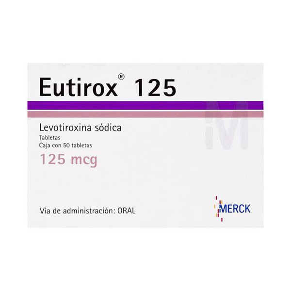 Eutirox 50 tabletas 125mcg