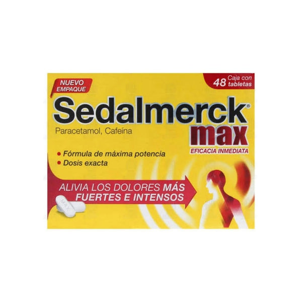 Sedalmerck max 48 tabletas