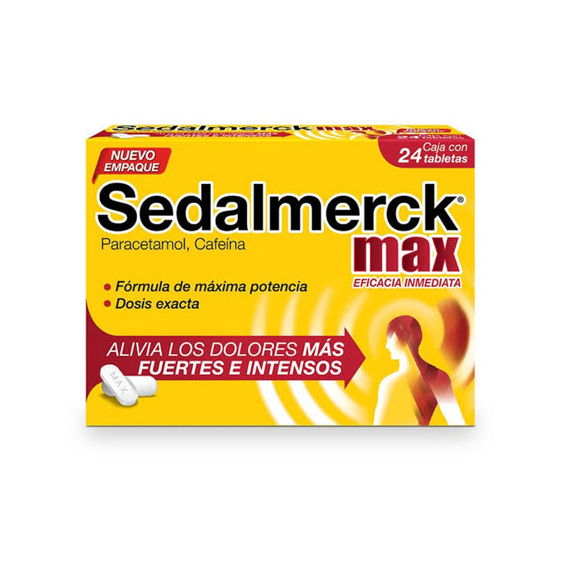 Sedalmerck max 24 tabletas