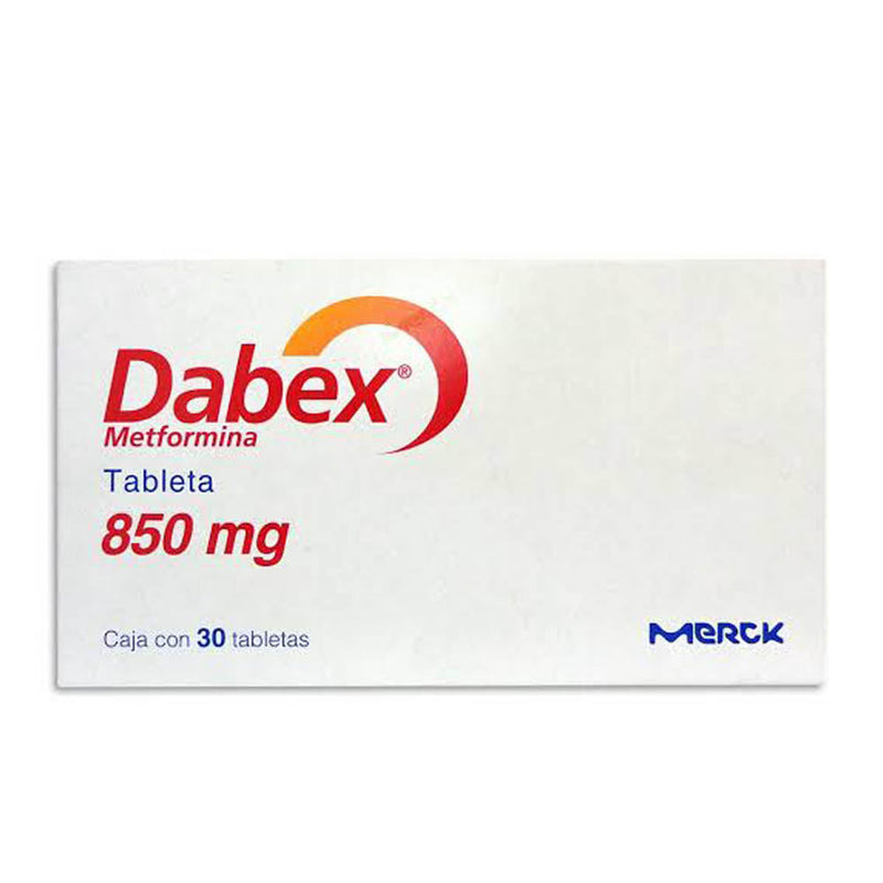 Dabex 30 tabletas 850mg