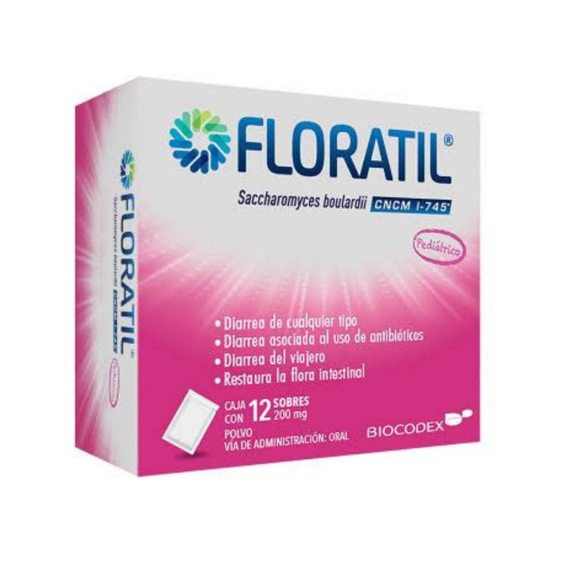 Floratil pediatrico 12 sobres 200mg