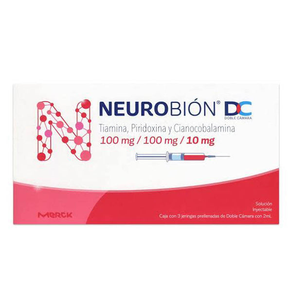 Neurobion dc solucion inyectables 100mg/10m