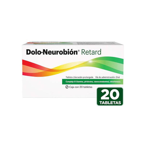 Dolo neurobion 20 tabletas