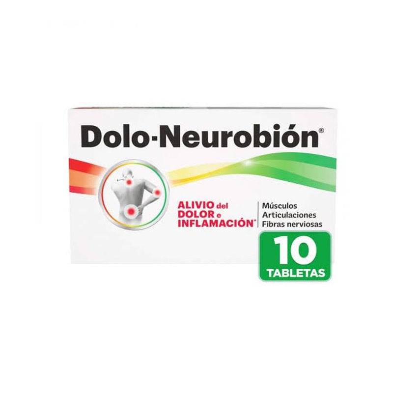 Dolo neurobion 10 tabletas