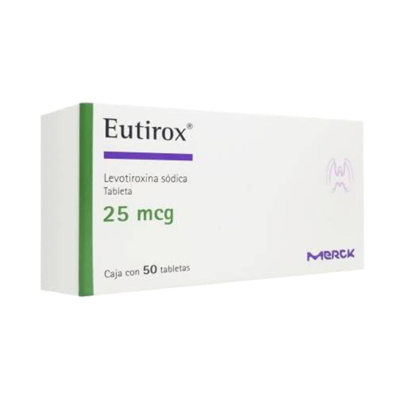 Eutirox 50 tabletas 25mcg