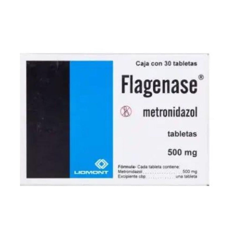 Flagenase 30 tabletas 500mg