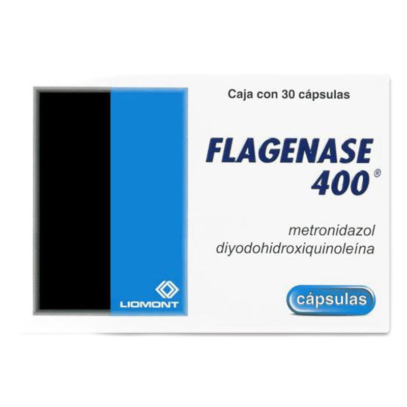 Flagenase 400 con 30 capsulas