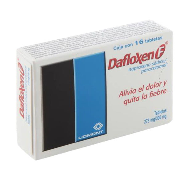 Dafloxen "f" 16 tabletas