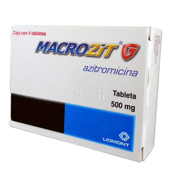 Macrozit g 4 tabletas 500mg
