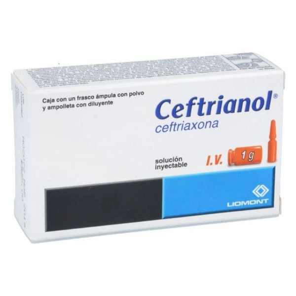 Ceftrianol solucion inyectables im/iv 1g