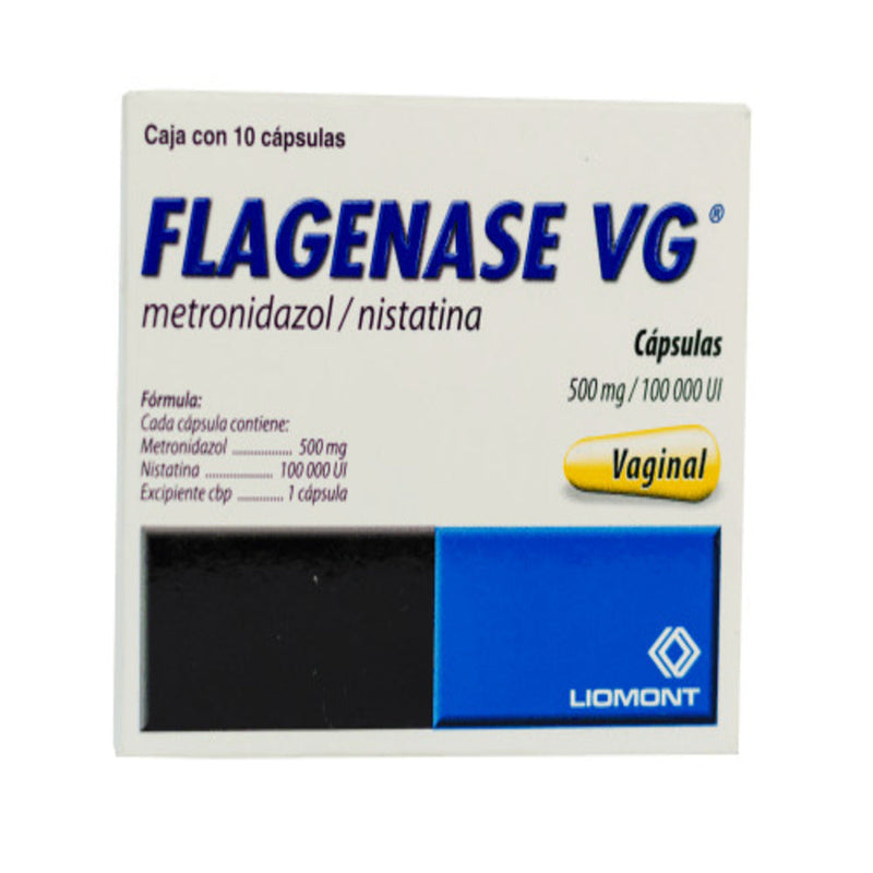 Flagenase v 500mg 10 ovulos