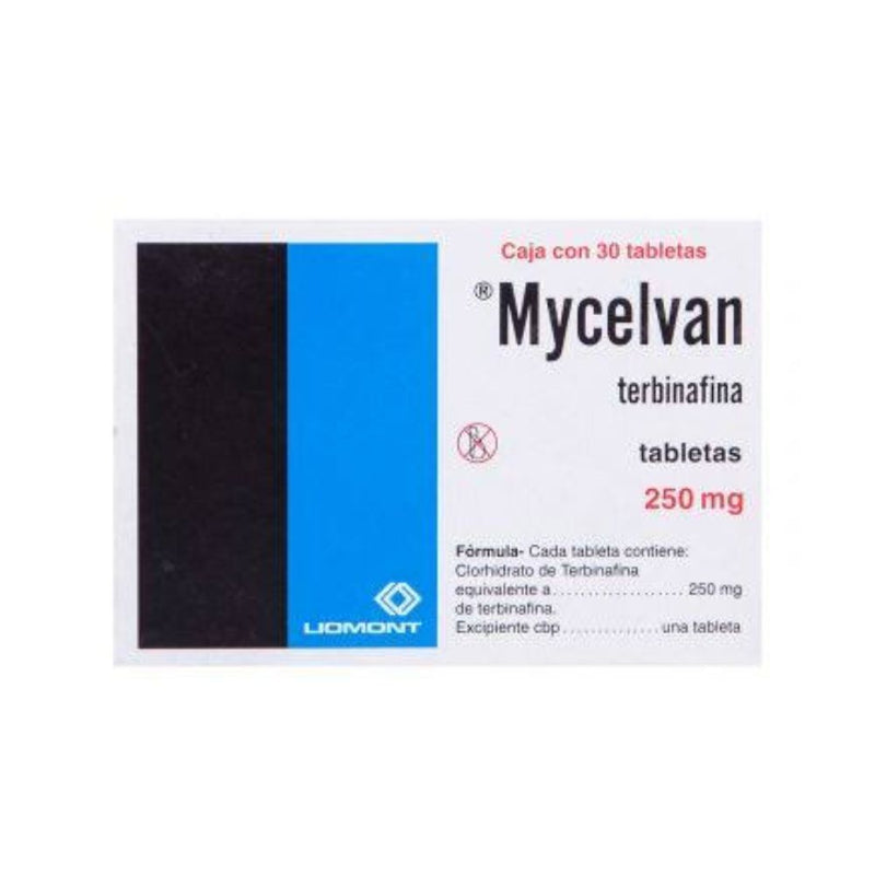 MYCELVAN 30 TABS 250MG