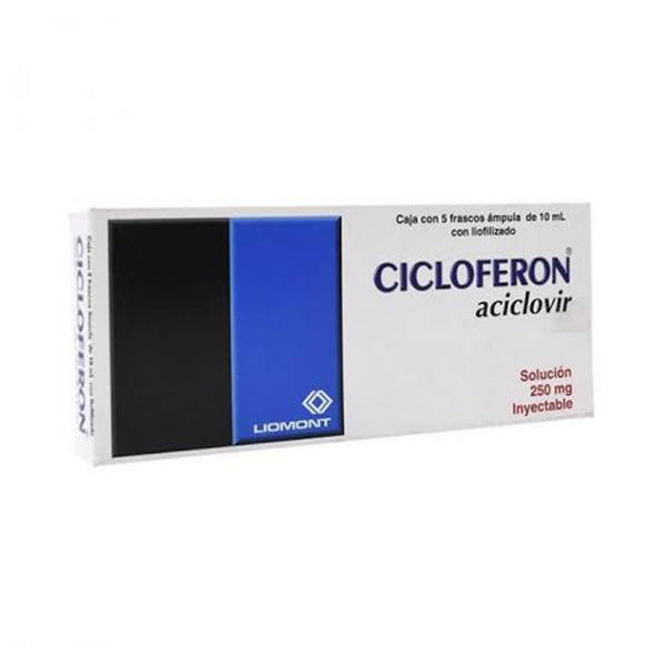 Cicloferon infantilusion inyectables con5ampolletas