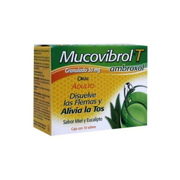 Mucovibrol t adulto 10 sobres 30mg