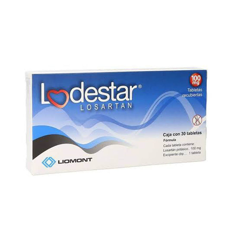 Lodestar 30 tabletas 100mg