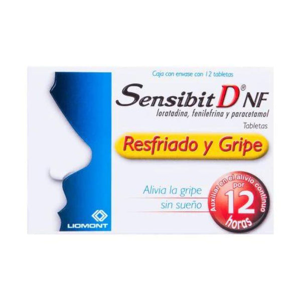 Sensibit d nf 12 tabletas