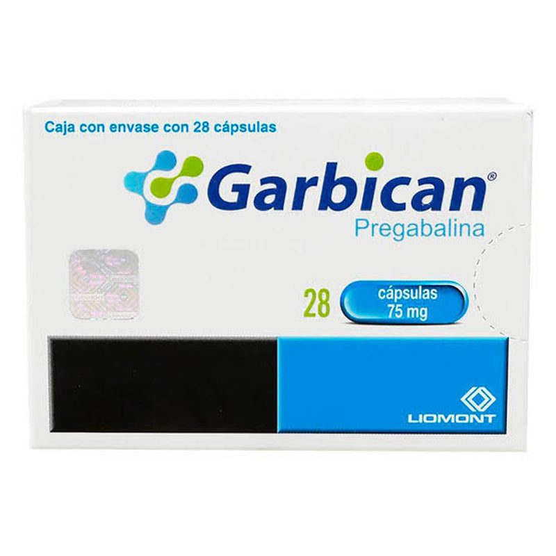 Garbican 28 capsulas 75mg