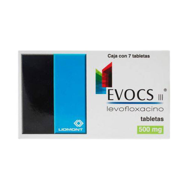 Evocs-iii 7 tabletas 500mg