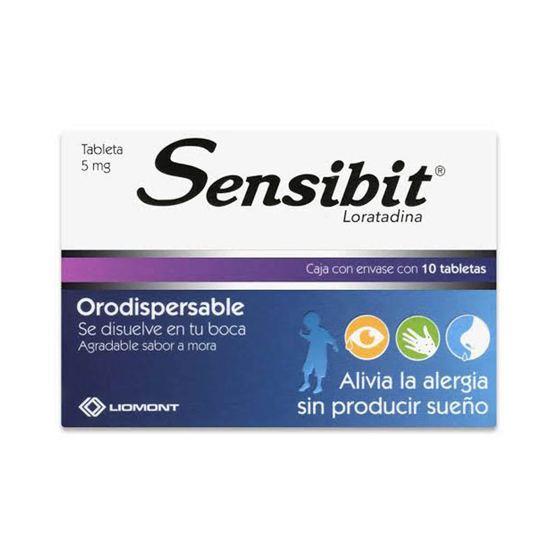 Sensibit orodis 10 tabletas 5 mg