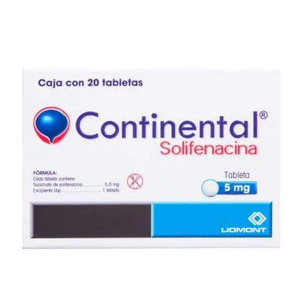 Continental 20 tabletas 5mg