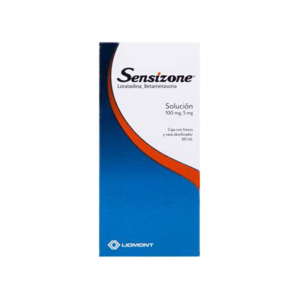 Sensizone 100 mg/5 mg solucion 60m