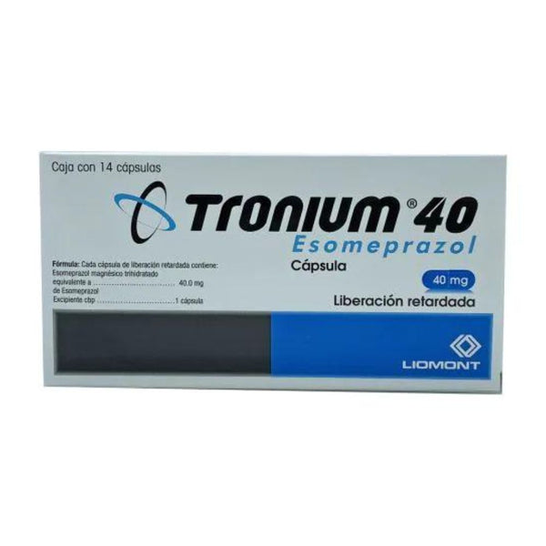 Tronium 40 14 capsulas 40mg