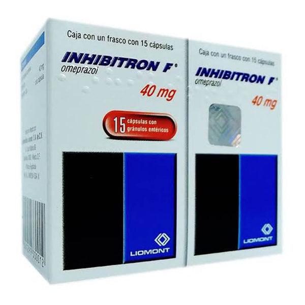 Inhibitron f dual capsulas 40mg/15